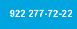 922 277-72-22